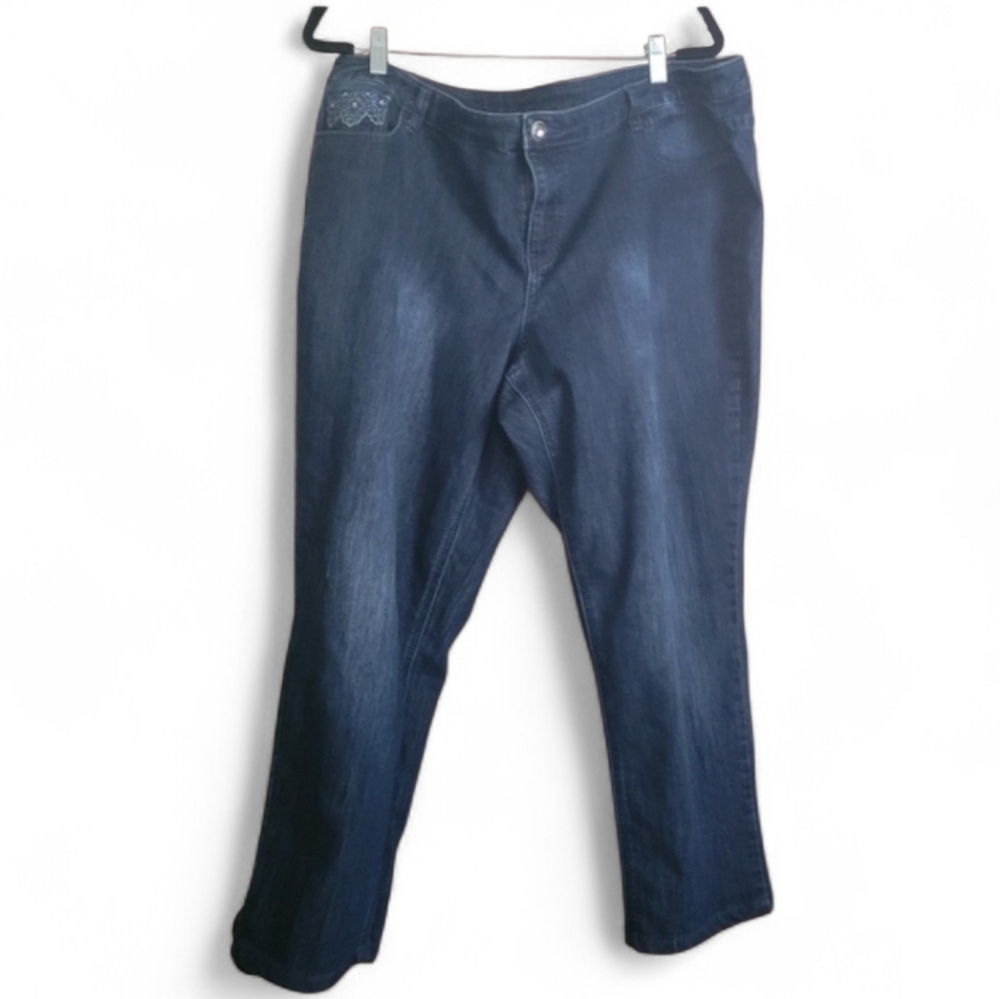 CJ Banks Dark Blue Women's Jeans
